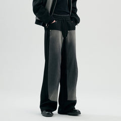 TIWILLTANG Double-Knee Washed Panel Pants
