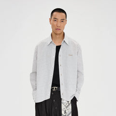 CATSSTAC Essential Gingham Embroidered Shirt