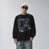 F2CE Gothic Knight Graphic Long-Sleeve Tee