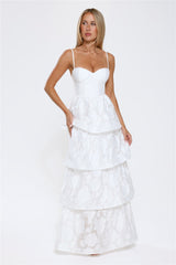 Elevated Desire Maxi Dress White
