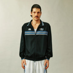 UMAMIISM Retro Striped Track Jacket