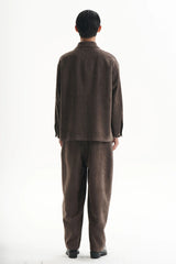 ORAL UTOPIA Snap-Button Multi-Pocket Utility Shirt