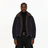 KREATE Suede Fuzzy Lining Jacket