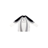 MIICHOUS Arc Contrast Panel Raglan UV Protection Long-Sleeve Tee