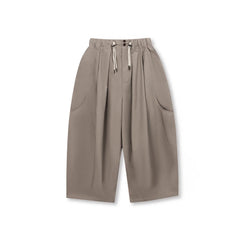UNLIMITED MOTE Pleated Oversized Drawstring Balloon-Leg Pants