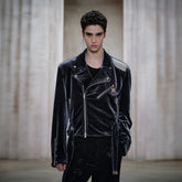 FACEONLAB Velvet Metal Epaulettes Jacket