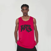 VANN VALRENCE Essential LOGO Graphic Oversized Sleeveless T-Shirt