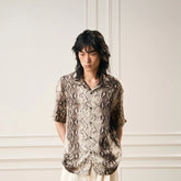 EPIC POETRY Dark Serpentine Half Shirt