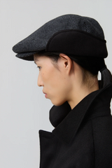 OPICLOTH Retro Houndstooth Wool-Blend Beret
