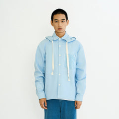 WIID Checks Pocket Hooded Shirt