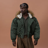 CLP Faux Fur Collar Puffer Parka