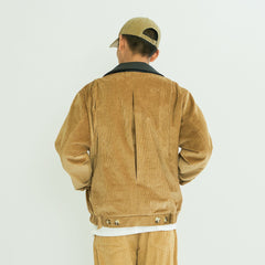 WIID Contrast Collar Corduroy Jacket