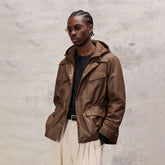 ALVNG AR ANTS Faux Layered Waist-Cinched Jacket