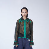 EMBRYO Deconstructed Mesh Shirt