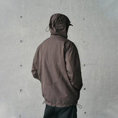 ENSHADOWER Deconstructed Drawstring Zip-Up Windbreaker