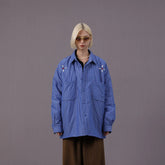 MIICHOUS Crystal Star Cotton Padded Shirt Jacket