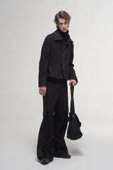 ILNya Nieternite Nifutur Jacquard Paneled Side Tab Jacket