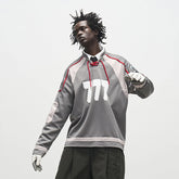 7440 37 1 Drawstring Panelled Hockey Jersey