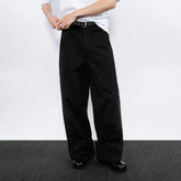 7440 37 1 Wide Cuffed Straight-Leg Pants