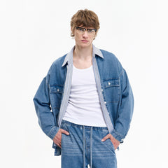 LEONSENSE Classical Tencel Denim Shirts