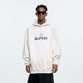 ULIPERY Dirty Fit Frayed Heavyweight Oversized Hoodie