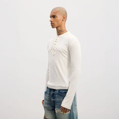 DND4DES Eye of Horus Henley Long-Sleeve Tee