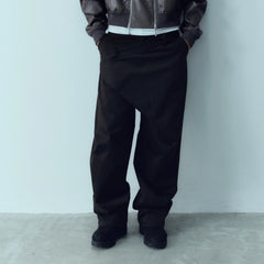 KADAKADA Deconstructed Apron-Wrap Trousers
