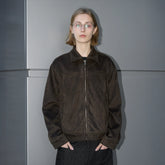 LABELROOM Minimal Faux-Suede Jacket