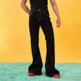 CLP Retro Stitch Ribbon Flared Jeans