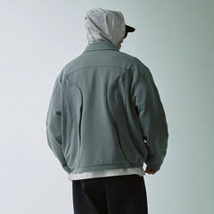 F2CE Deconstructed Layered Zip-Up Jacket