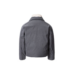CATSSTAC Plaid Layered Down Jacket