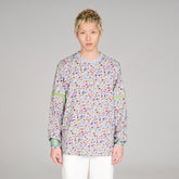 URBAN+FOREST Speckled Reflective Stripe Long-Sleeve Tee