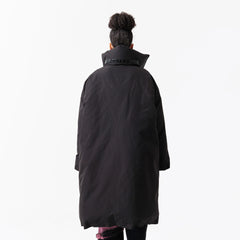VANN VALRENCE High-Neck Oversized Long Down Coat