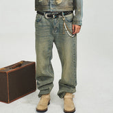 STEEPC The Classic Washed Flared Jeans