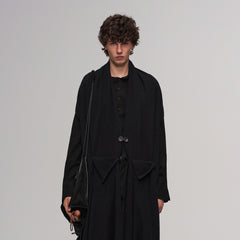 ILNya Nieternite Nifutur Deconstructed Raw-Edge Scarf Vest