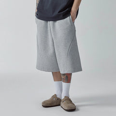 F2CE Curved Spliced Drawstring Shorts