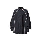 RELABEL Curved Panel Shirt