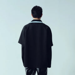 KADAKADA Diamond Graphic Layered Jersey