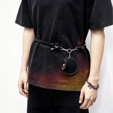 ALVNG AR ANTS Multi-Way Faux Leather Orb Pouch