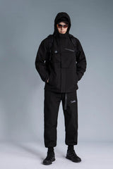 ENSHADOWER Asymmetrical Front Pocket Gorpcore Windbreaker