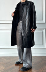 CATSSTAC Nightwalker PU Trench Coat