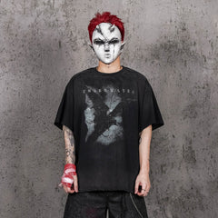 UNDERWATER The Dark Raven Distressed T-Shirt