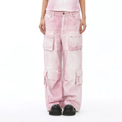 VANN VALRENCE Structural Multi-Pockets Cargo Jeans