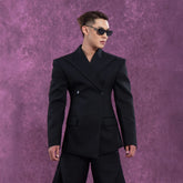 CLP Cinched Waist Sculpted Blazer