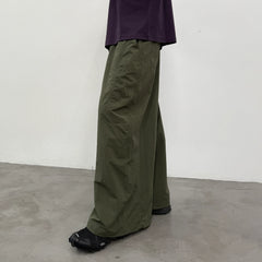ROARINGWILD A ARCH Quick-Dry Wide-Leg Parachute Pants