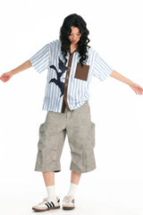 1997 POSTOFFICE Structured Panel Utility Shorts