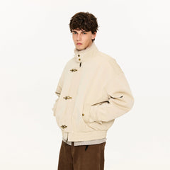 KREATE Faux Fur Lining PU Jacket