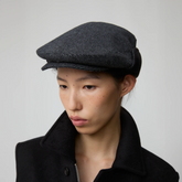 OPICLOTH Retro Houndstooth Wool-Blend Beret