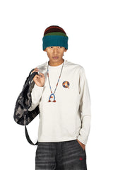 NERHI Tribal Wool Pendant Necklace