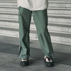 ENSHADOWER Waterproof Pleated Spliced Multi-pocket Pants